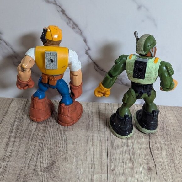 vtg Fisher Price Action Figures set Jack Hammer Rocky Canyon Mountain Hero6" - Picture 2 of 11